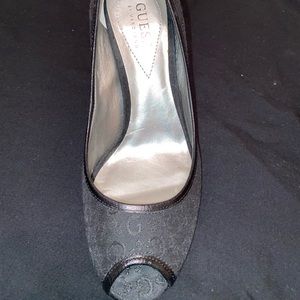 Black Guess stiletto heels - size 7